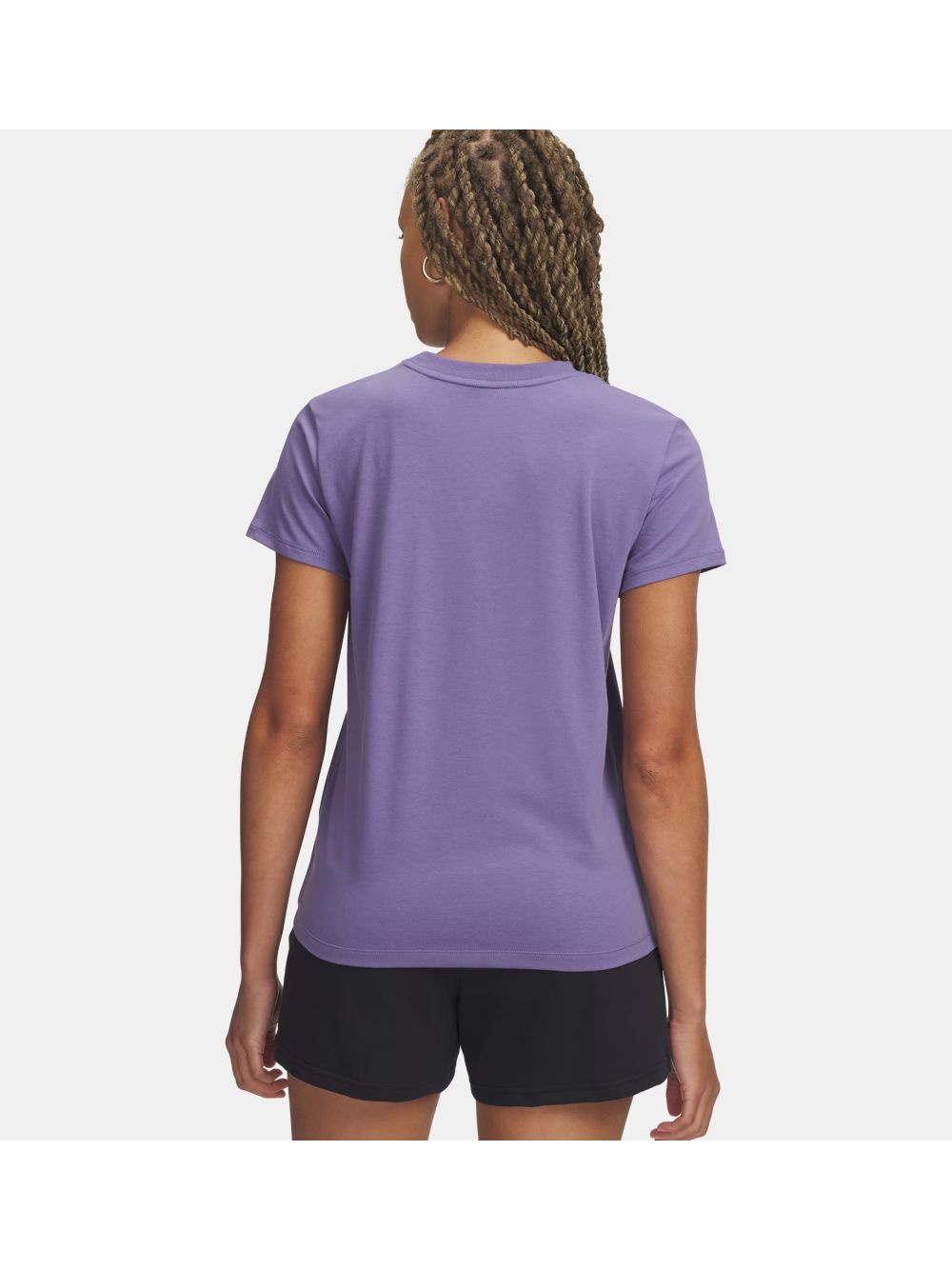 T-shirt Sportiva Under Armour UA Rival Core Donna - Viola