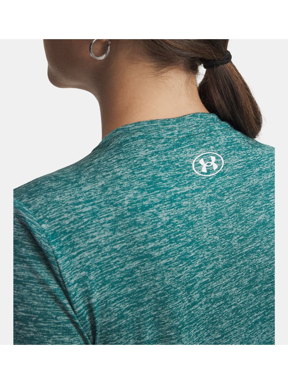 T-shirt Sportiva Under Armour UA Tech Twist Donna - Verde