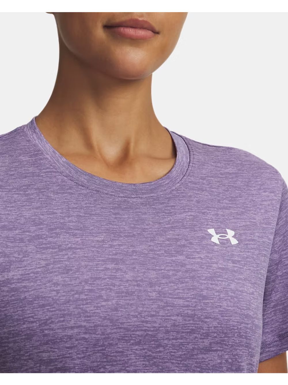 T-shirt Sportiva Under Armour UA Tech Twist Donna - Viola