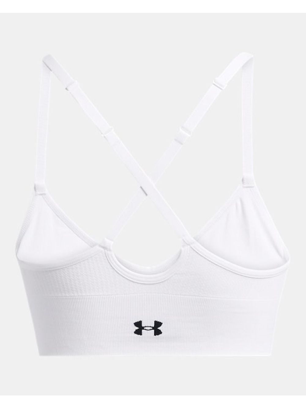 Top Sportivo Under Armour UA Vanish Seamless Low Donna - Bianco