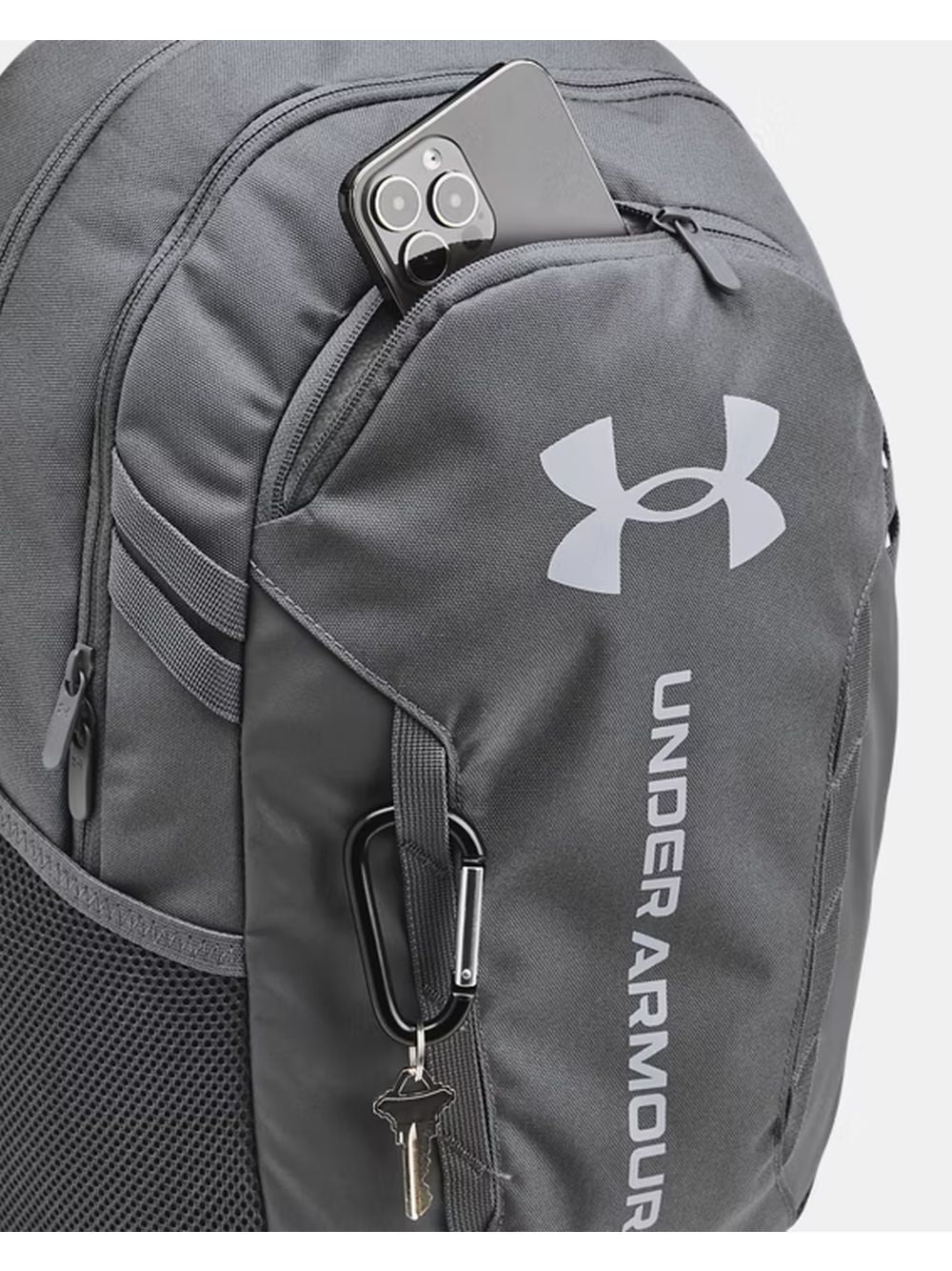 Zaino Under Armour UA Hustle 6.0 Unisex - Grigio