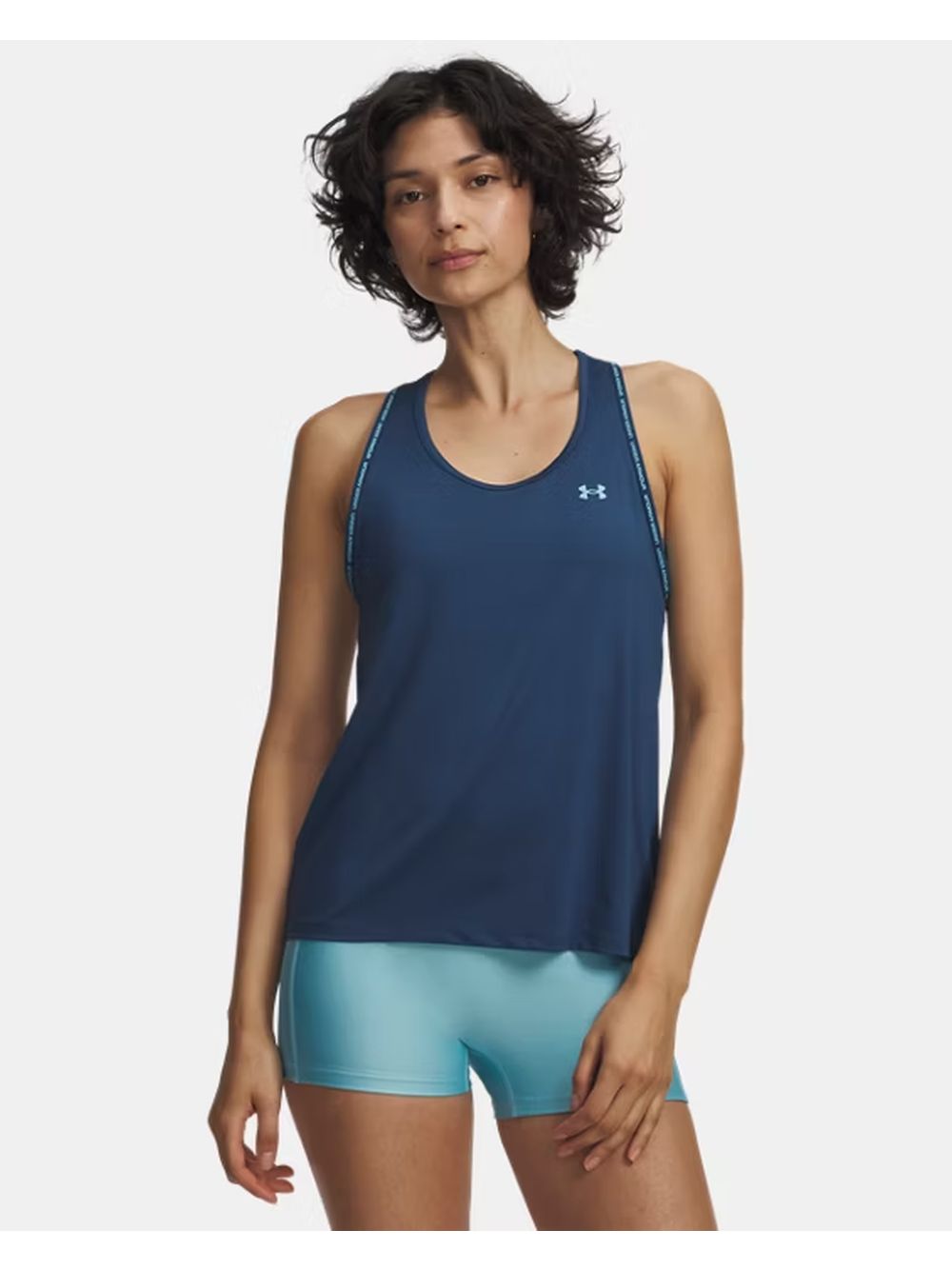 Canottiera Sportiva Under Armour UA Tech Knockout Donna - Blu
