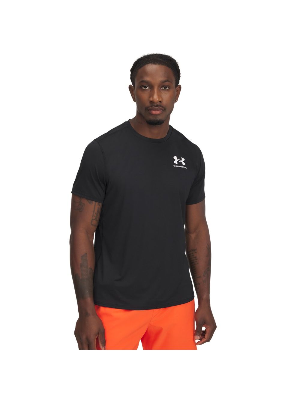 T-shirt Sportiva Under Armour HeatGear Fitted Uomo - Nero