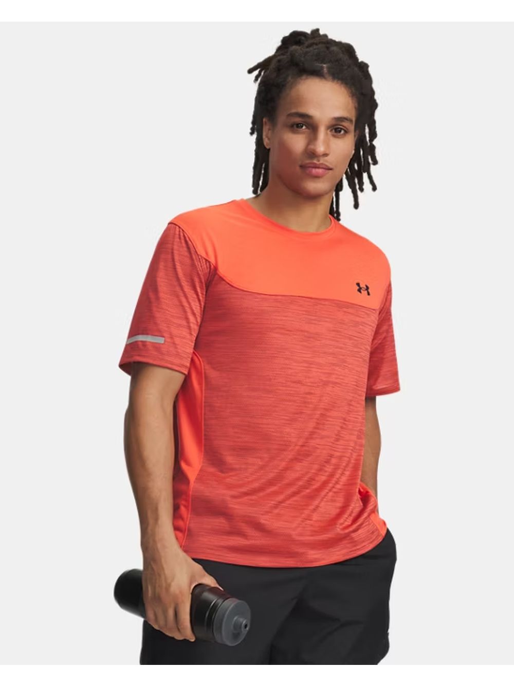 T-shirt Sportiva Under Armour UA Tech Utility Uomo - Arancione