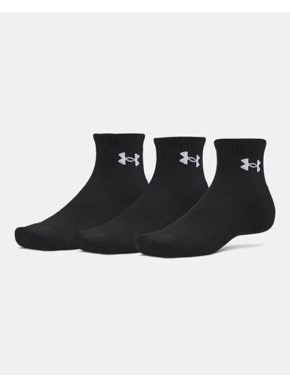 Calze Sportive Under Armour UA PERFORMANCE COTTON 3P QTR Unisex - Nero