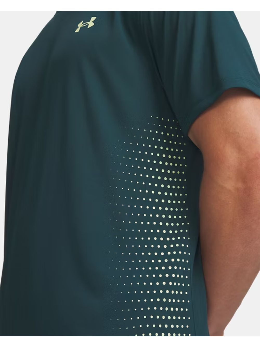 T-shirt Sportiva Under Armour UA TECH PLAY SHORT SLEEVE Uomo - Verde