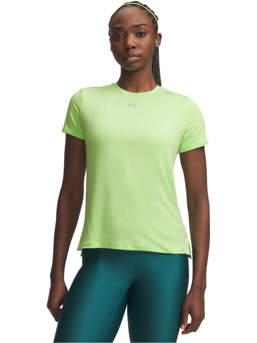 T-shirt Sportiva Under Armour UA VANISH SS Donna - Lime