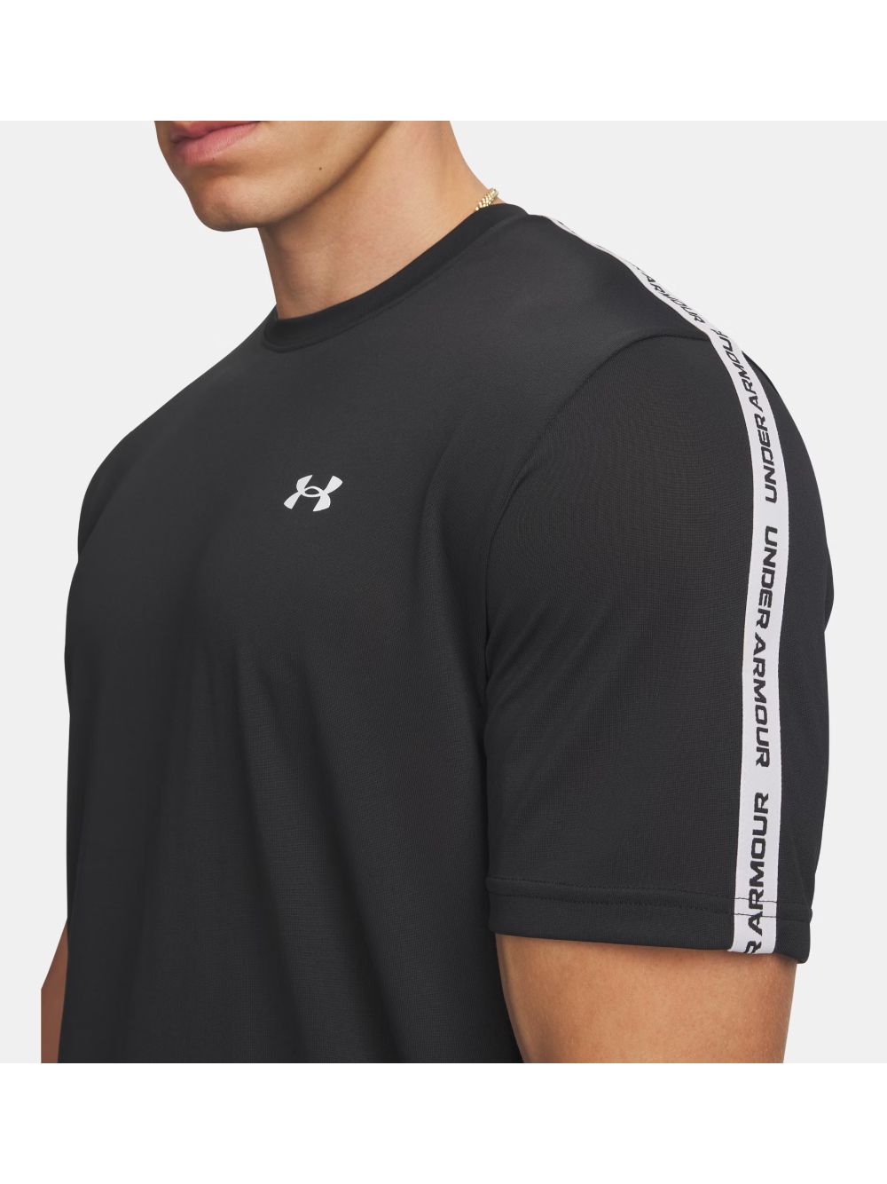 T-shirt Sportiva Under Armour UA TECH TAPING SS Uomo - Nero
