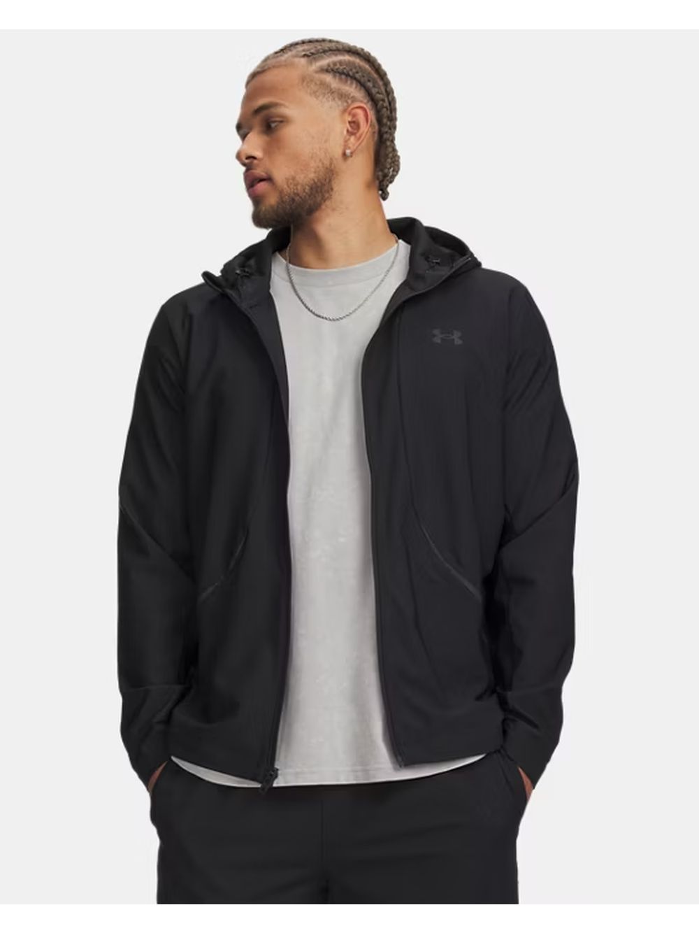 Giubbino Under Armour UA UNSTOPPABLE WOVEN Uomo - Nero