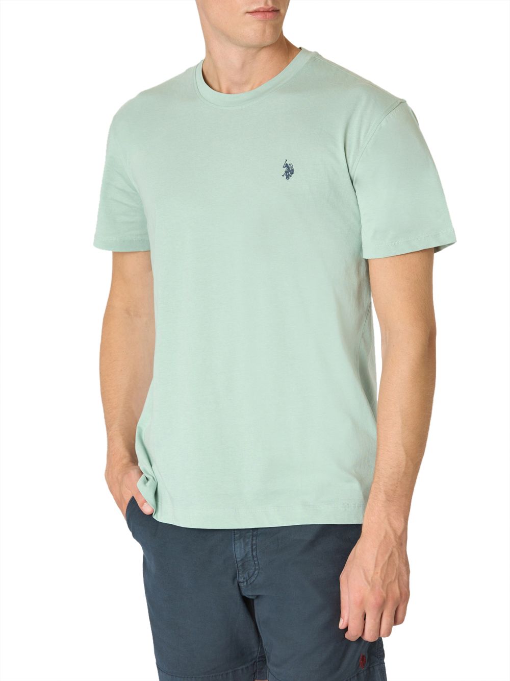 T-shirt U.s.polo MAYN Uomo - Turchese