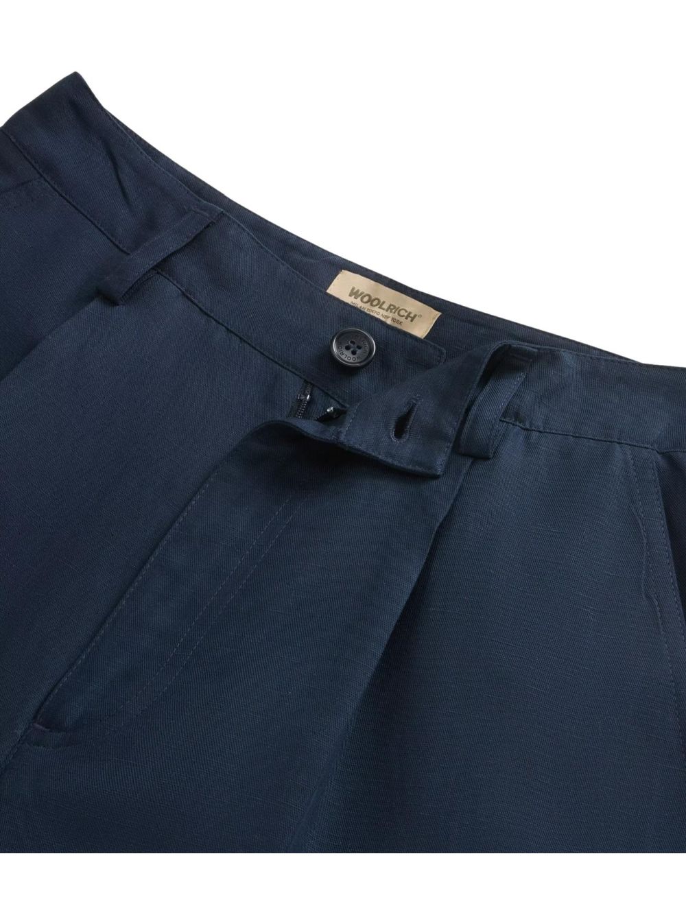 Shorts Woolrich LYOCELL LINEN Donna - Blu