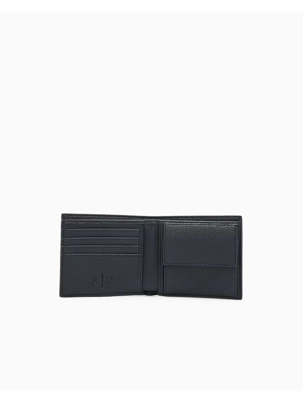 Portafoglio Armani bifold con scomparti per carte Uomo - Nero