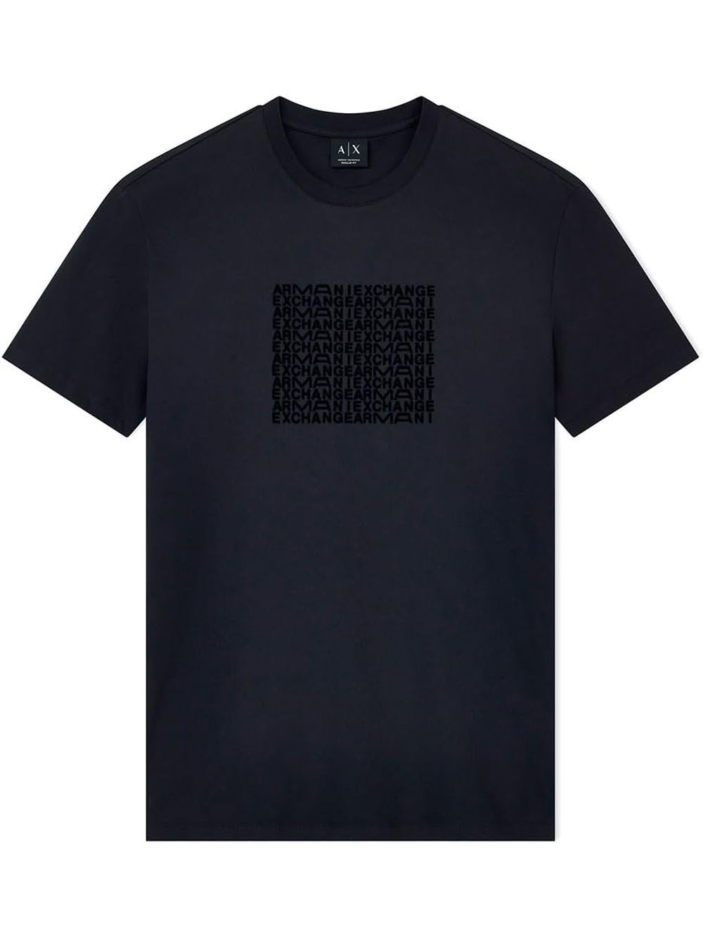 T-shirt Armani vestibilità regular in jersey di cotone Uomo - Navy
