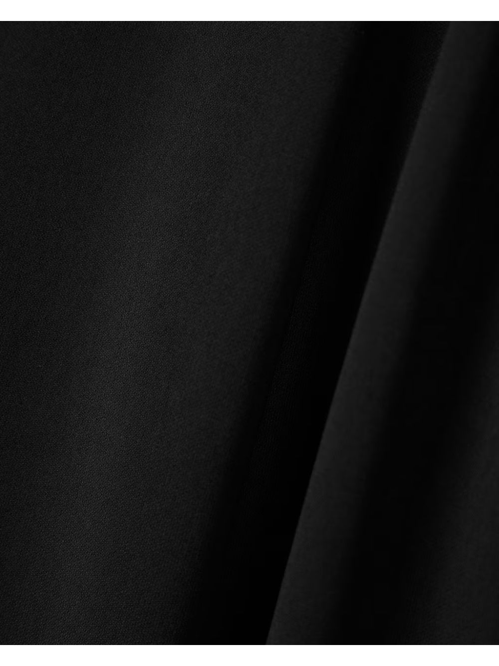 Pantalone Armani over in crepe riciclato con cintura Donna - Nero