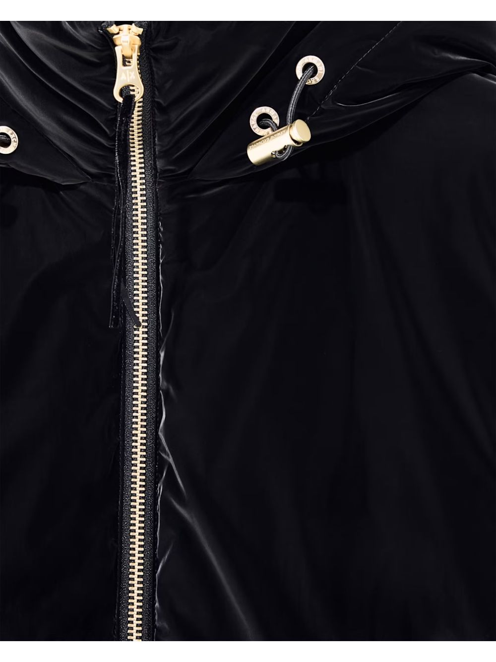 Giubbotto Armani Up For Party effetto velluto con cappuccio Donna - Nero