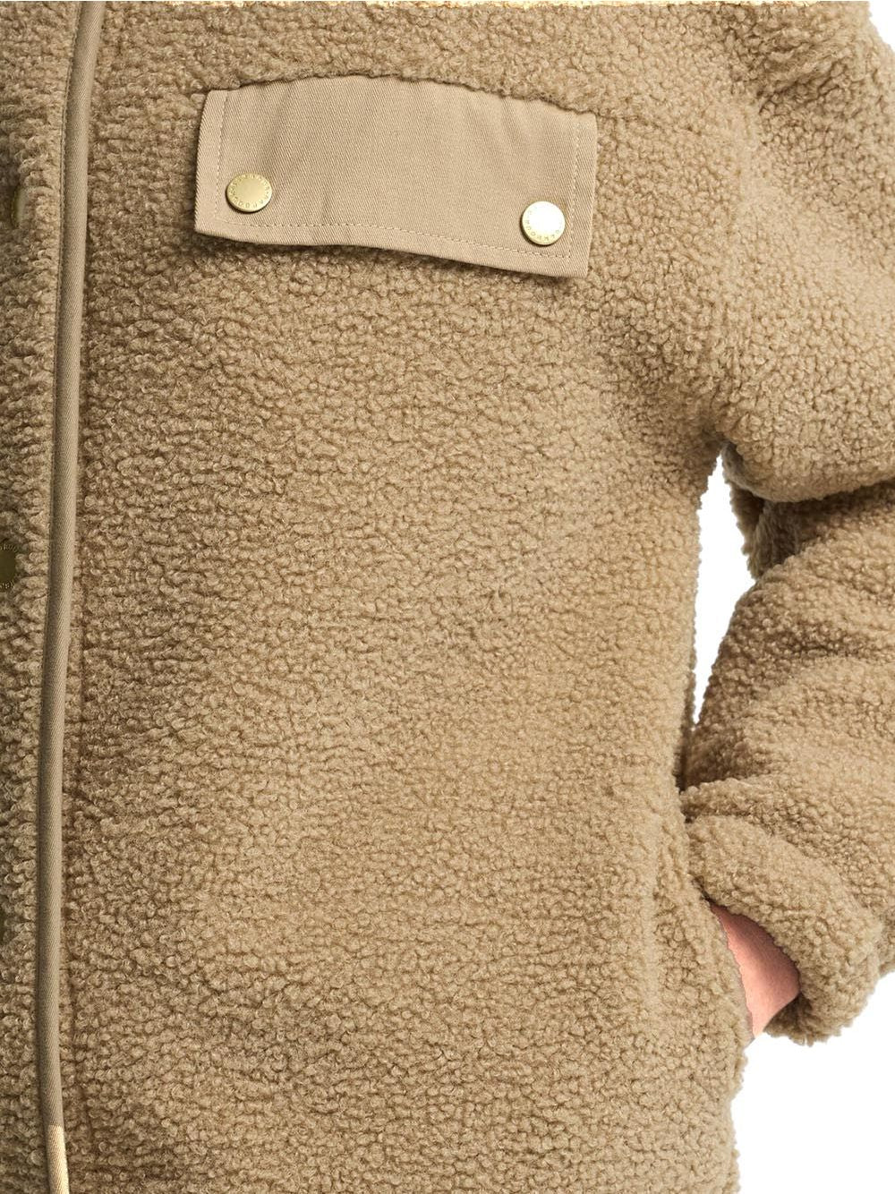 Pile Barbour mabel fleece Donna - Marrone