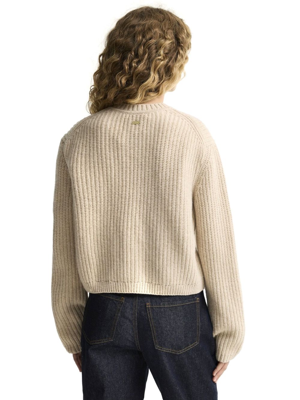Pullover Barbour adalyn knitted Donna - Bianco