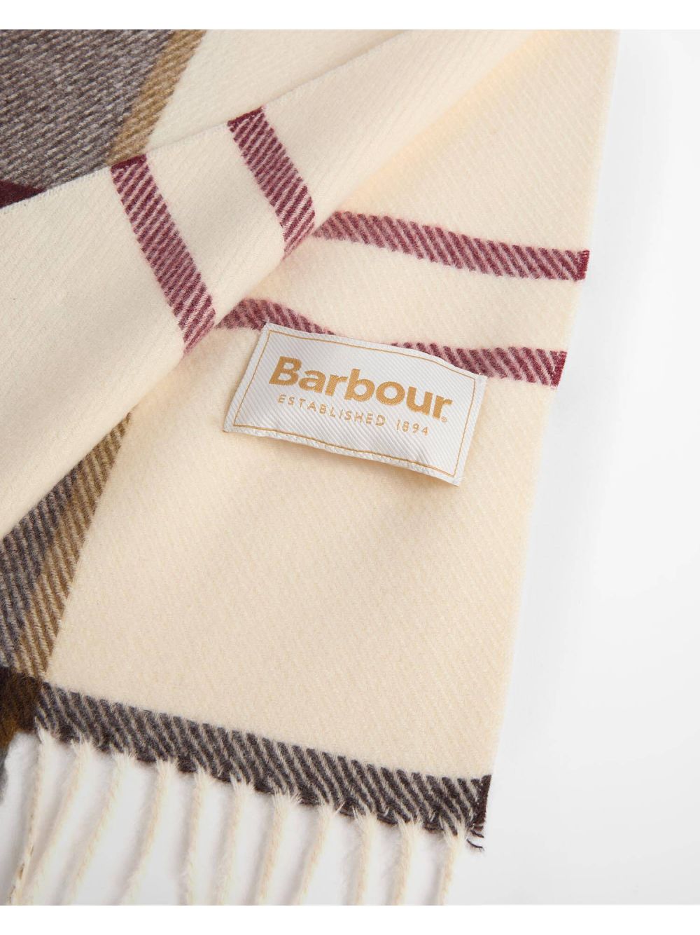 Sciarpa Barbour harriet tartan Donna - Grigio