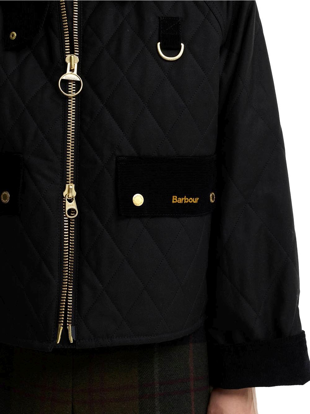 Giubbotto Barbour icons quilted Donna - Nero