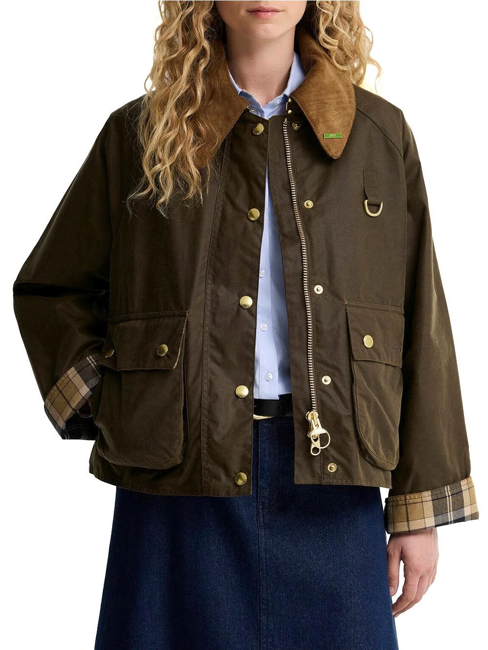 Giubbotto Barbour modern spey Donna - Oliva