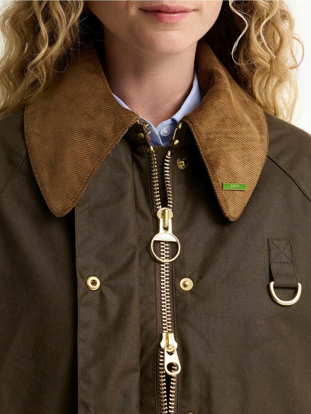Giubbotto Barbour modern spey Donna - Oliva