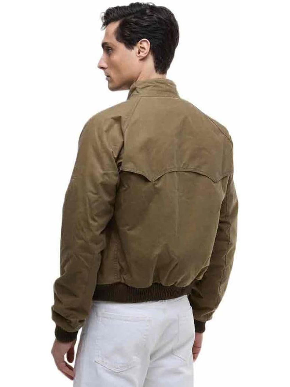 Giubbotto Barbour merchant wax Uomo - Beige