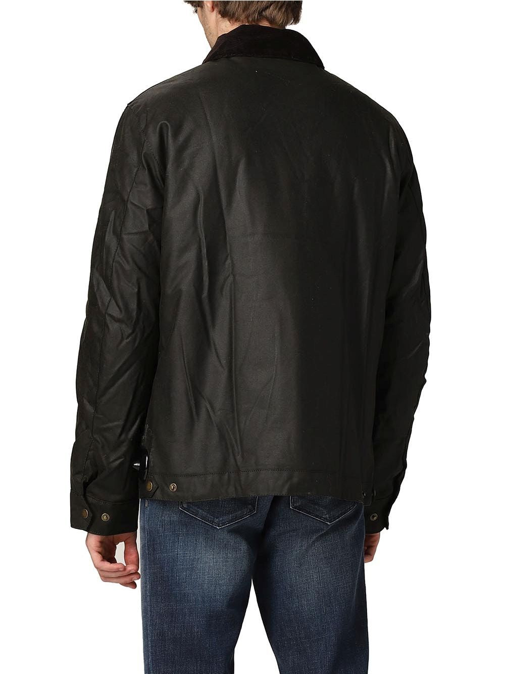 Giubbotto Barbour workers wax Uomo - Verde
