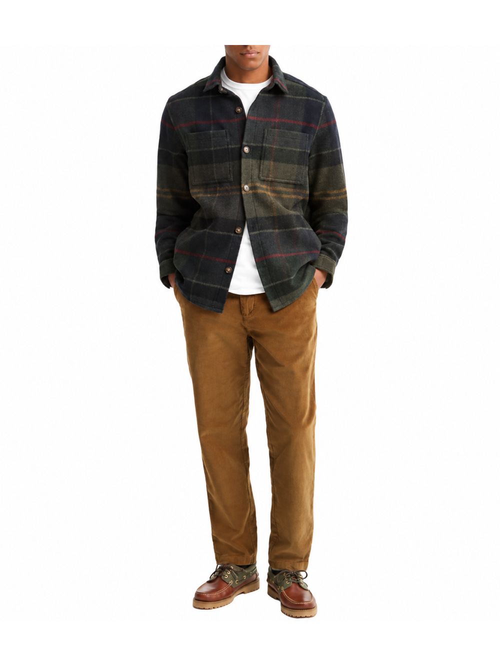 Giubbotto Barbour woodlane tail Uomo - Blu