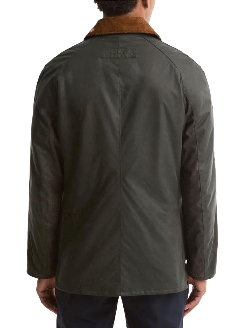 Giubbotto Barbour festive asby wax Uomo - Verde