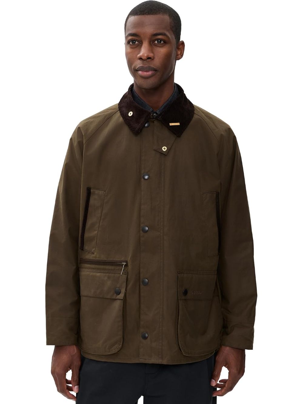Giubbotto Barbour icons beadale wax Uomo - Marrone