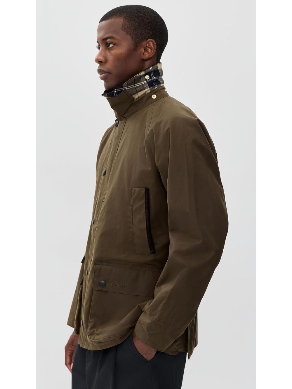 Giubbotto Barbour icons beadale wax Uomo - Marrone