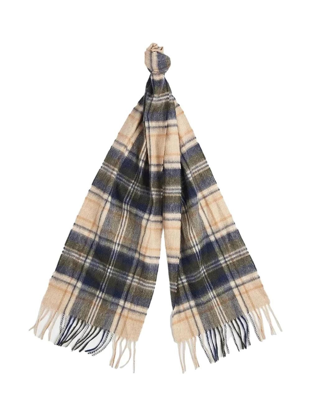 Sciarpa Barbour new check Uomo - Marrone