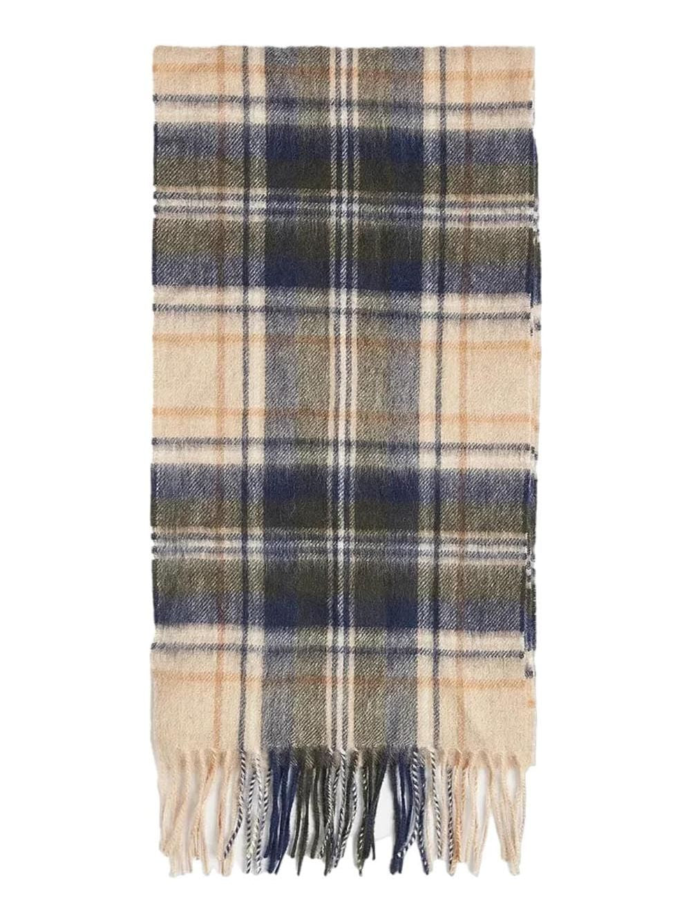 Sciarpa Barbour new check Uomo - Marrone