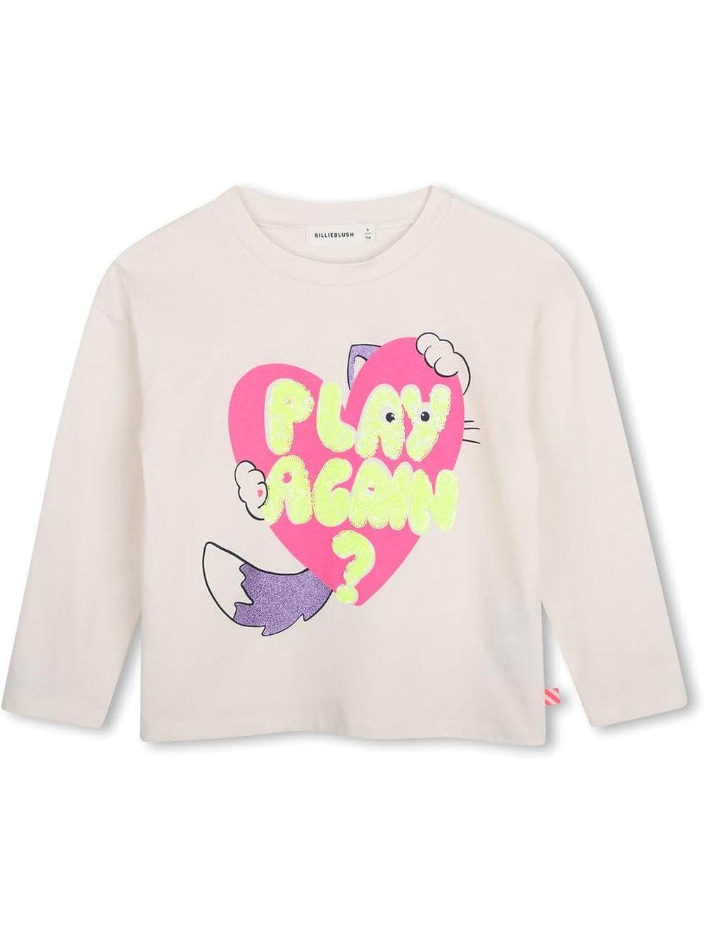 T-shirt Billieblush Bambina - Avorio