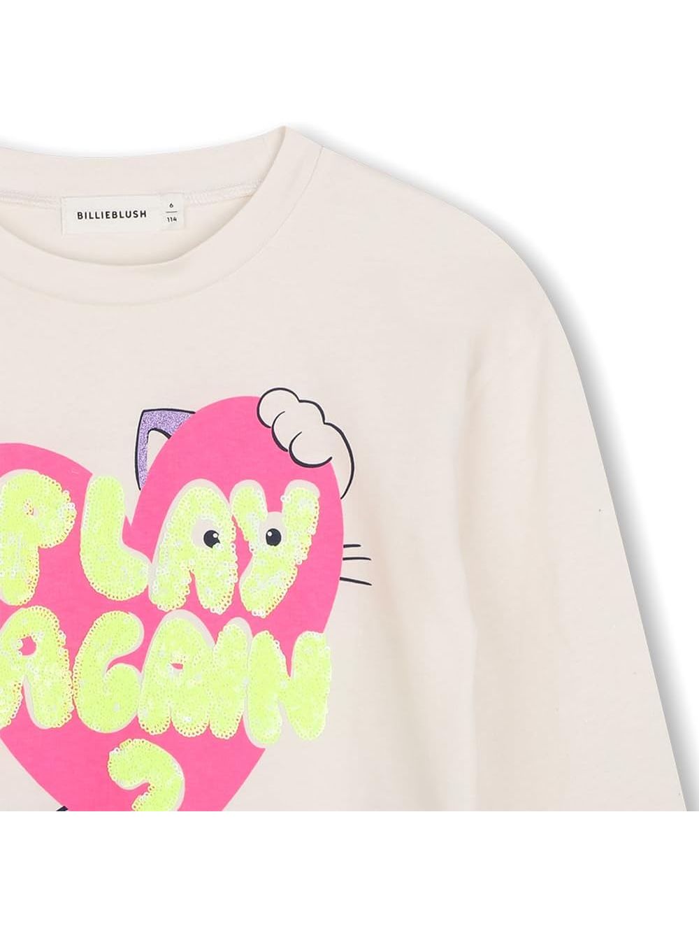 T-shirt Billieblush Bambina - Avorio