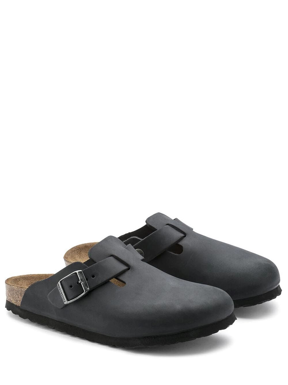 Sabot Birkenstock boston Unisex - Nero