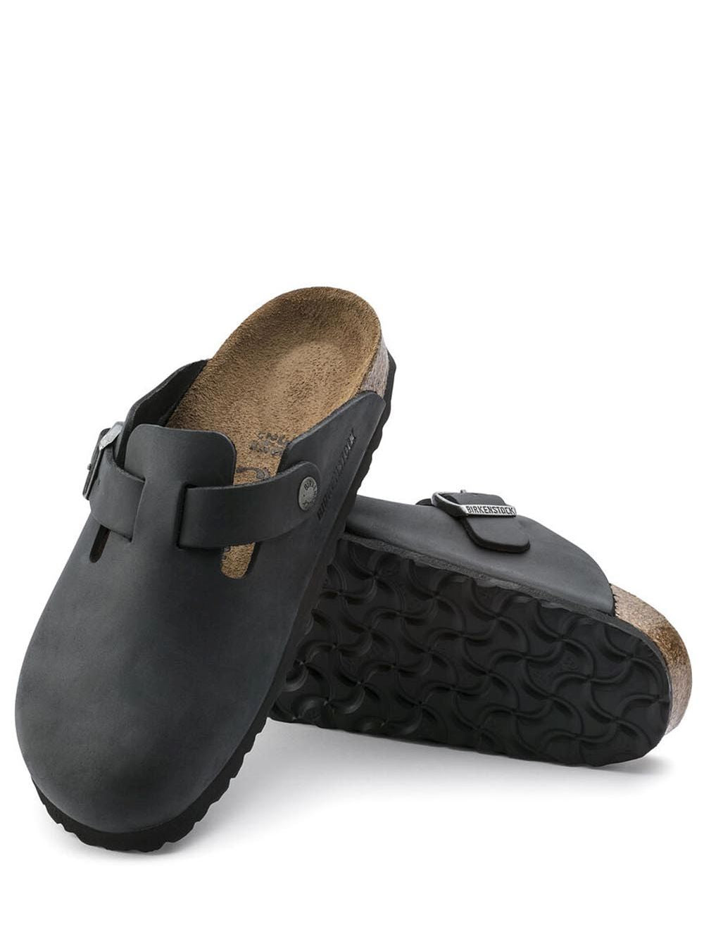 Sabot Birkenstock boston Unisex - Nero