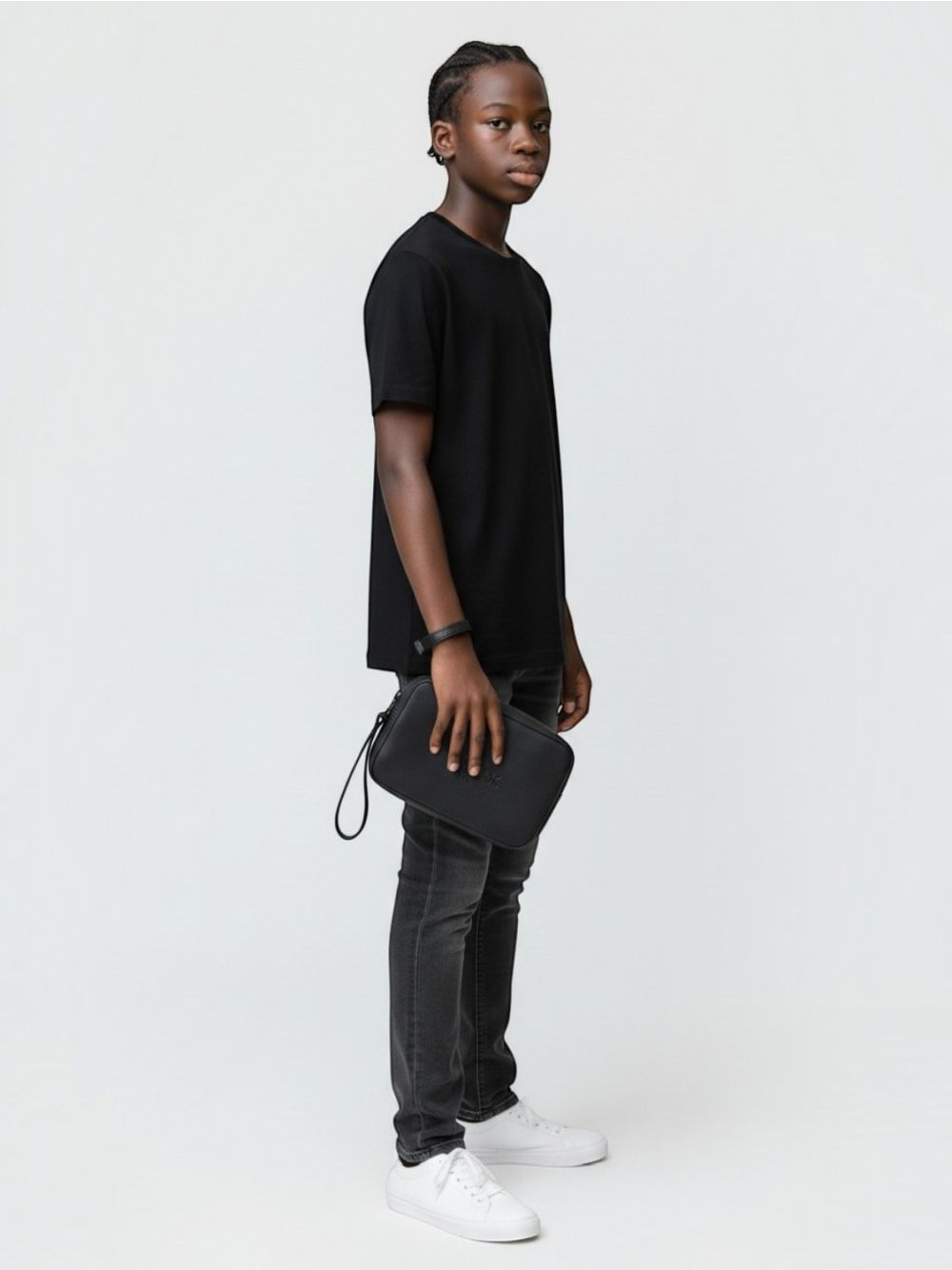Borsa Pochette Blauer Uomo - Nero