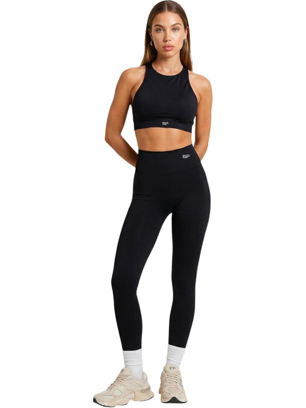 Leggings Bombafit Donna - Nero