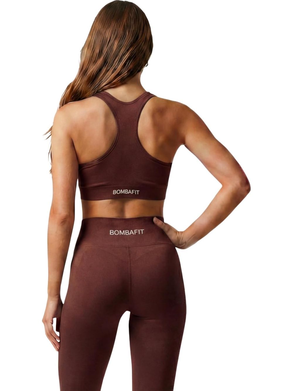 Top Bombafit Donna - Marrone
