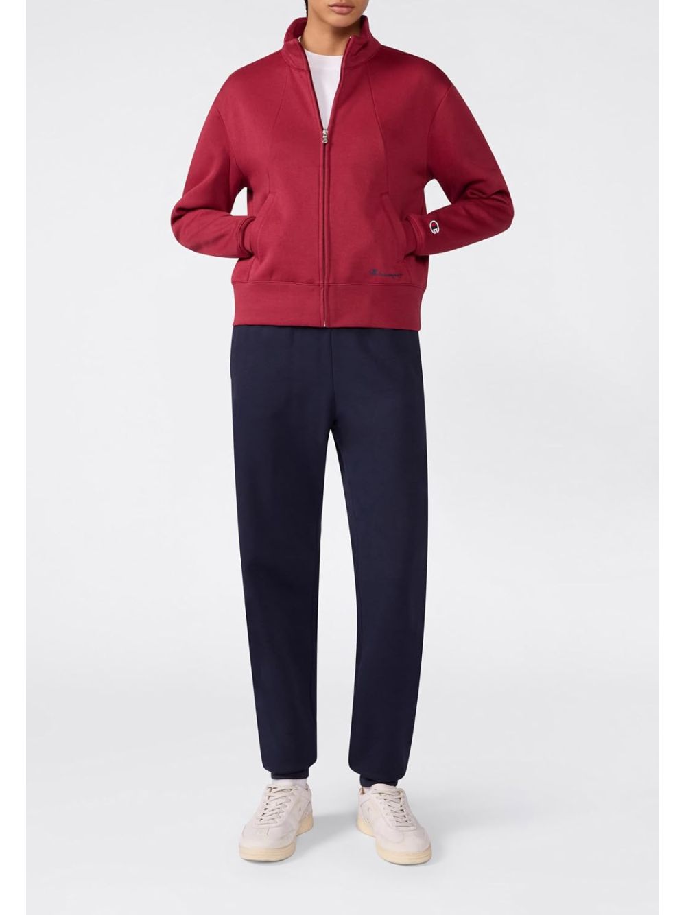 Tuta Sportiva Champion FULL ZIP SUIT Donna - Rosso