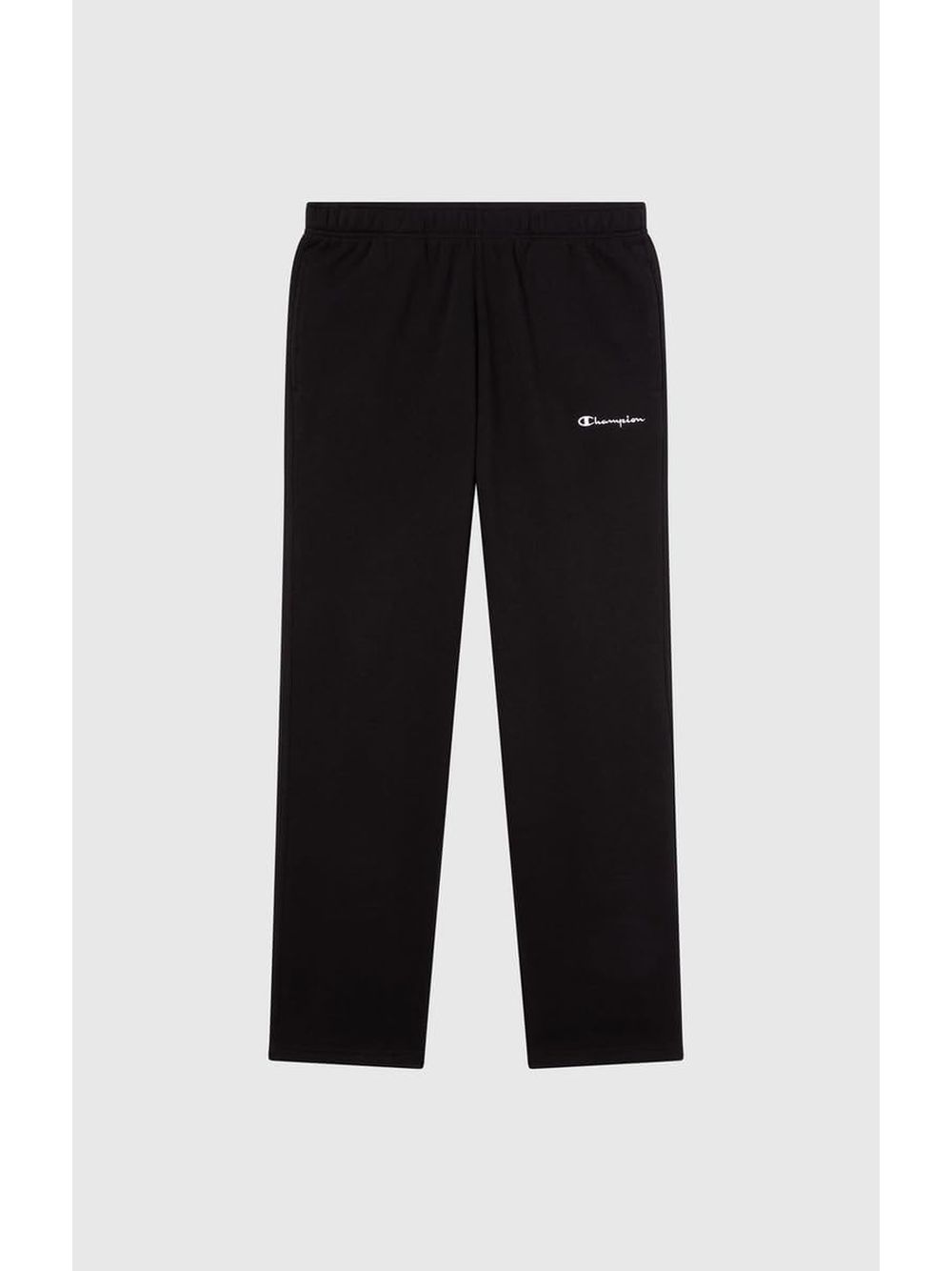 Pantalone Felpa Champion STRAIGHT HEM PANTS Uomo - Nero