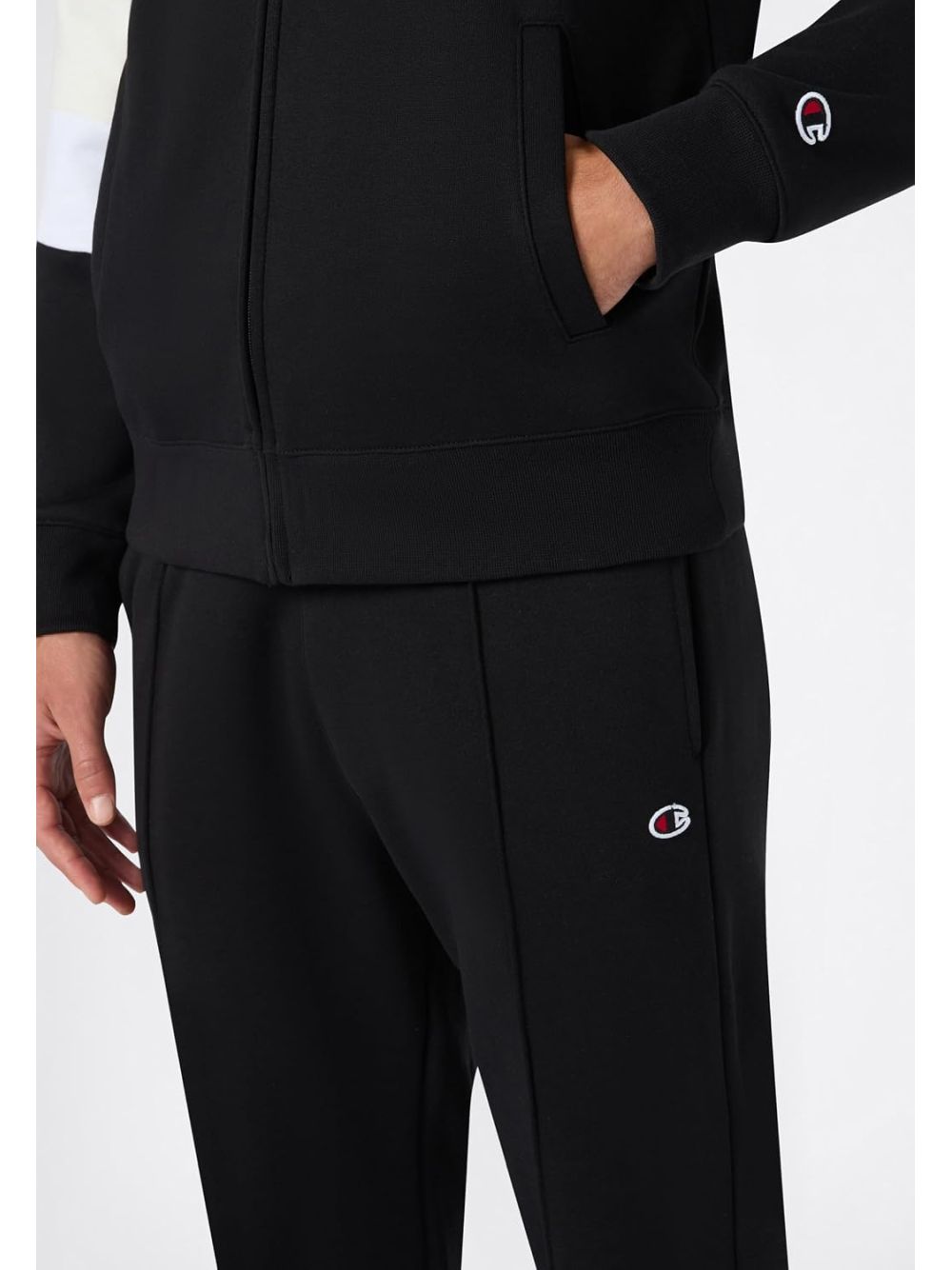 Tuta Sportiva Champion SWEATSUIT Uomo - Nero