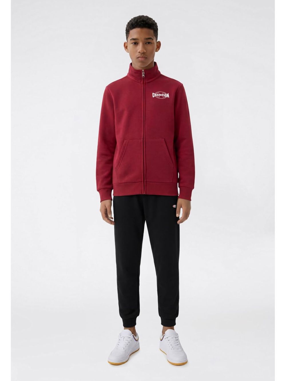 Tuta Sportiva Champion SWEATSUIT Bambino - Bordeaux