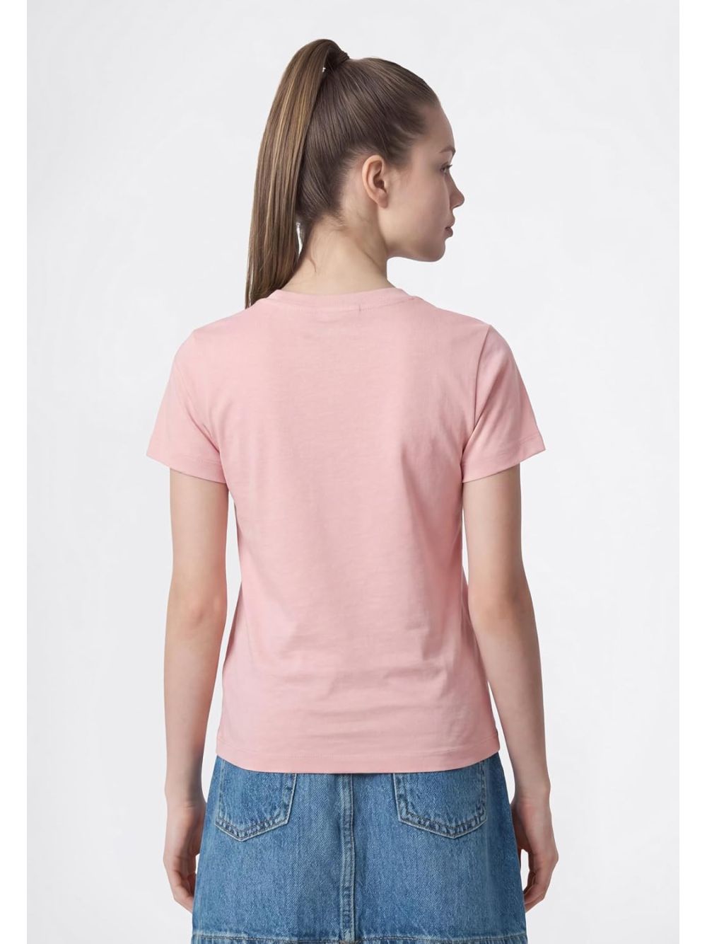 T-shirt Champion SS TEE Bambina - Rosa