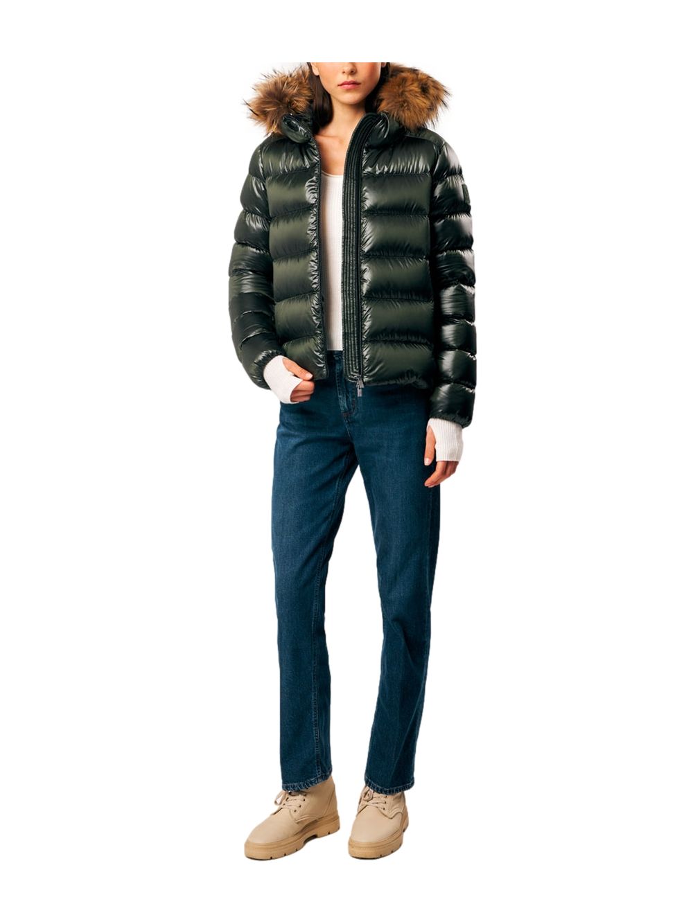 Piumino Ciesse Piumini LIA Donna - Verde