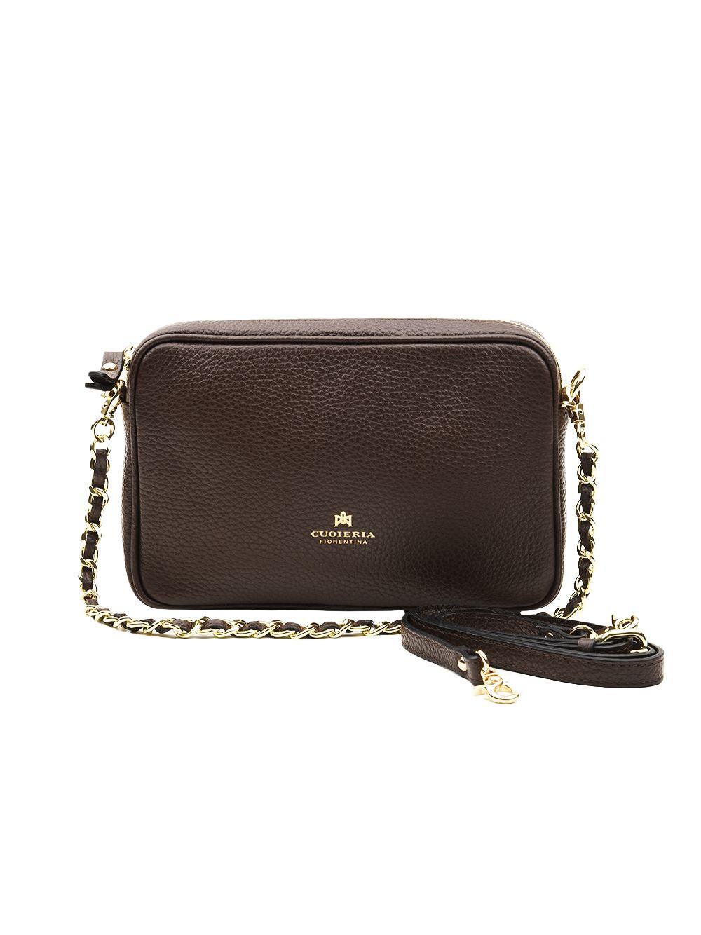 Borsa Cuoieria Fiorentina camera bag Velvet Donna - Cioccolato