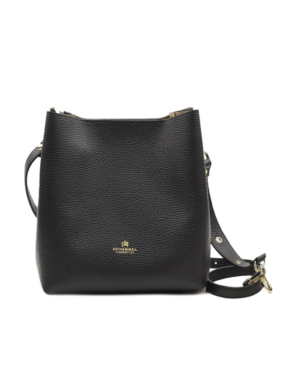 Borsa Cuoieria Fiorentina Candy Small Bucket Donna - Nero
