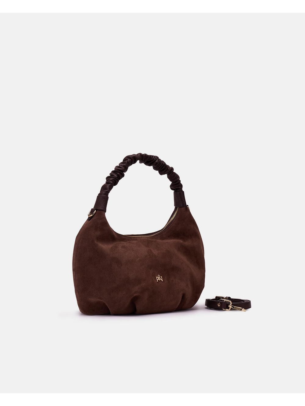 Borsa Cuoieria Fiorentina HOBO CHOP MEDIUM Donna - Cioccolato