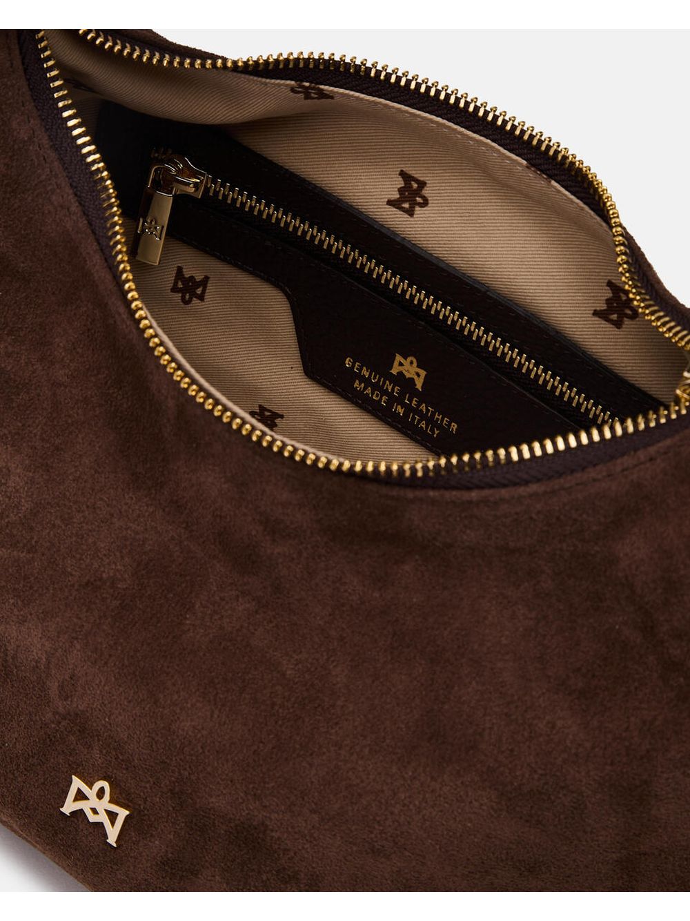 Borsa Cuoieria Fiorentina HOBO CHOP MEDIUM Donna - Cioccolato